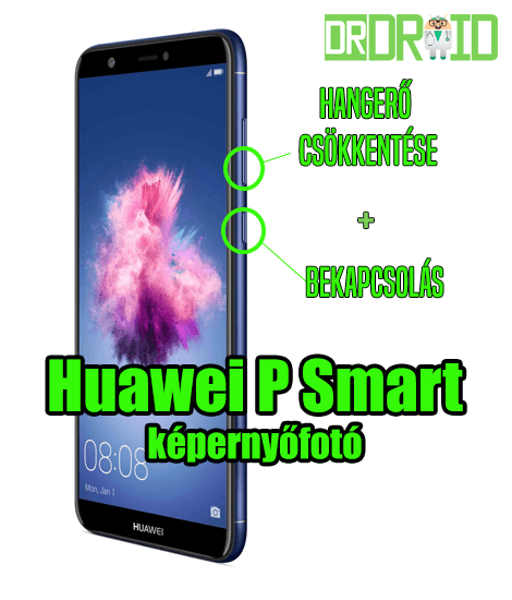 Huawei P Smart képernyőfotó készítése